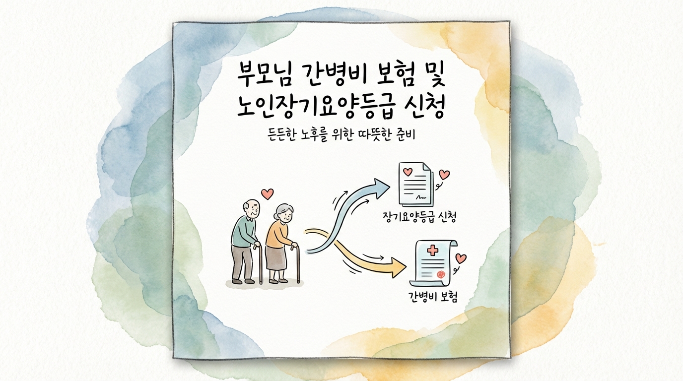 부모님 간병비 보험 및 노인장기요양등급 신청: 치매 요양원 비용 폭탄 막는 현실 효도법