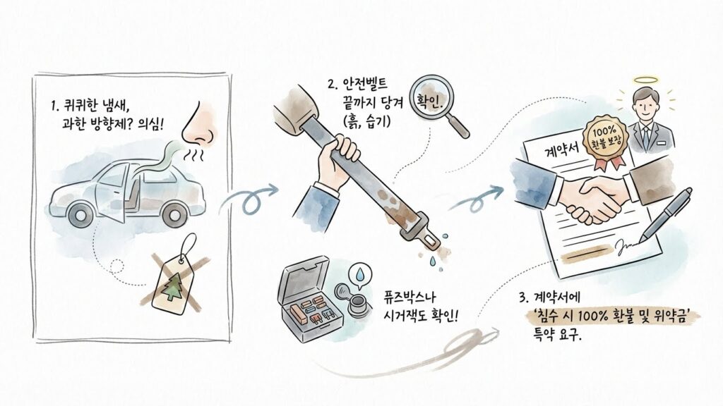 침수차 대비하기