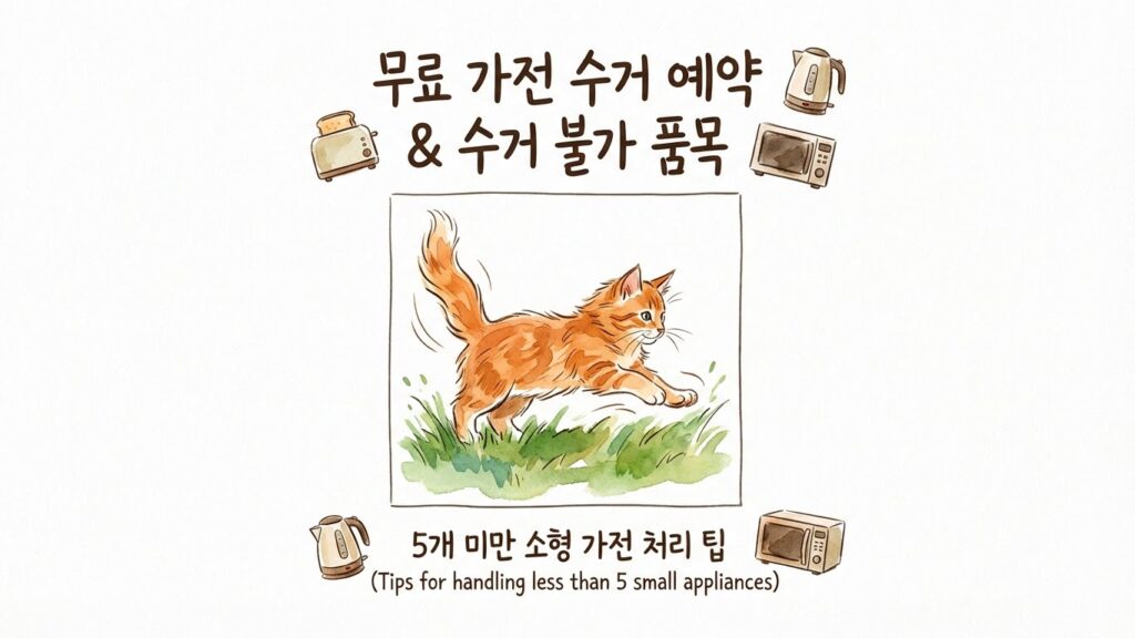 무료 가전 수거 예약