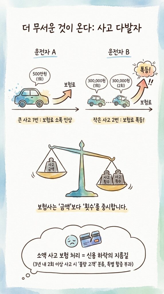 사고 건수 요율