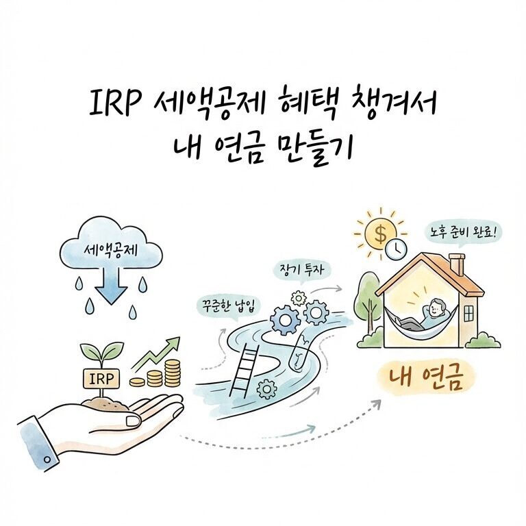 IRP 세액공제 혜택 챙겨서 내 연금 만들기