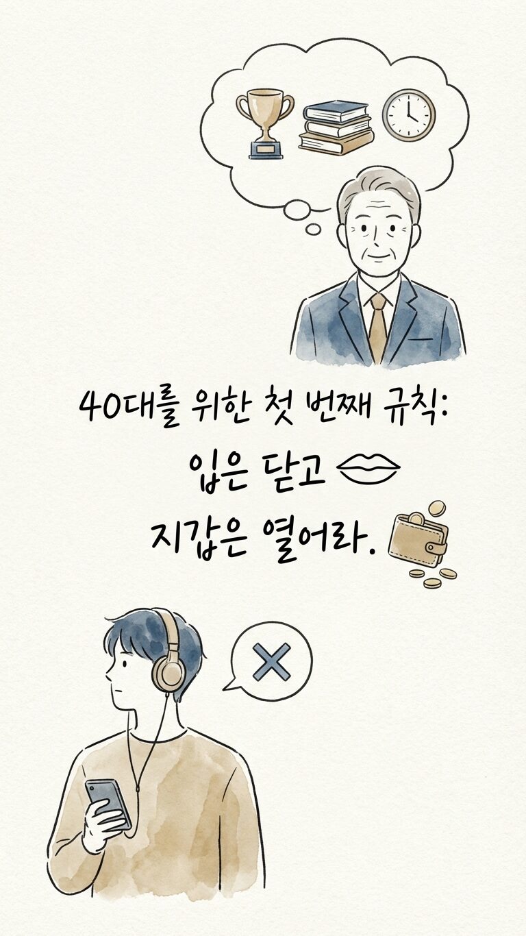 40대의 1원칙