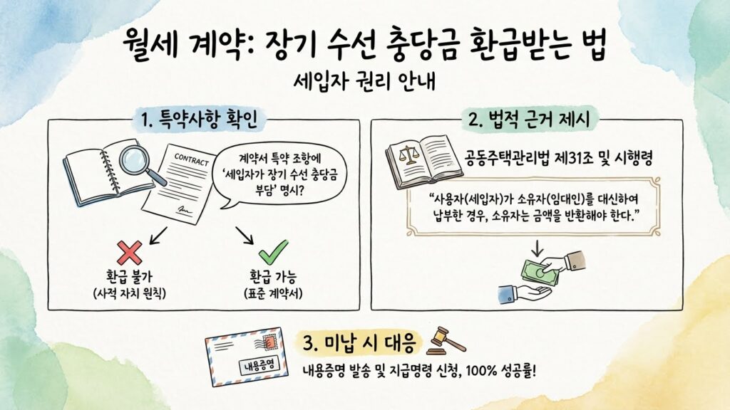 장기수선충당금 환급