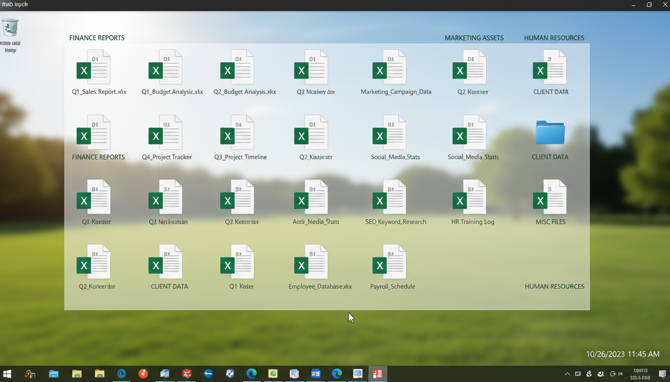 자동으로 정리되는 주식 화면