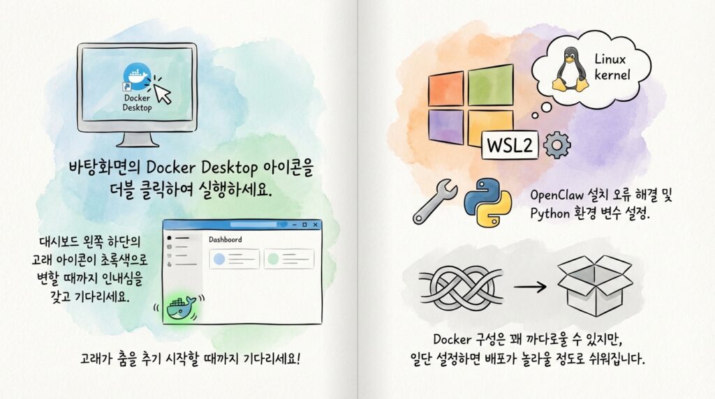 도커 데몬 (Docker Daemon) 실행 오류