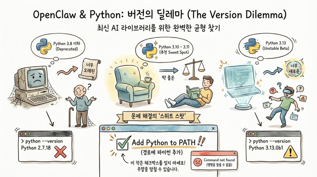 파이썬 버전 호환성 체크