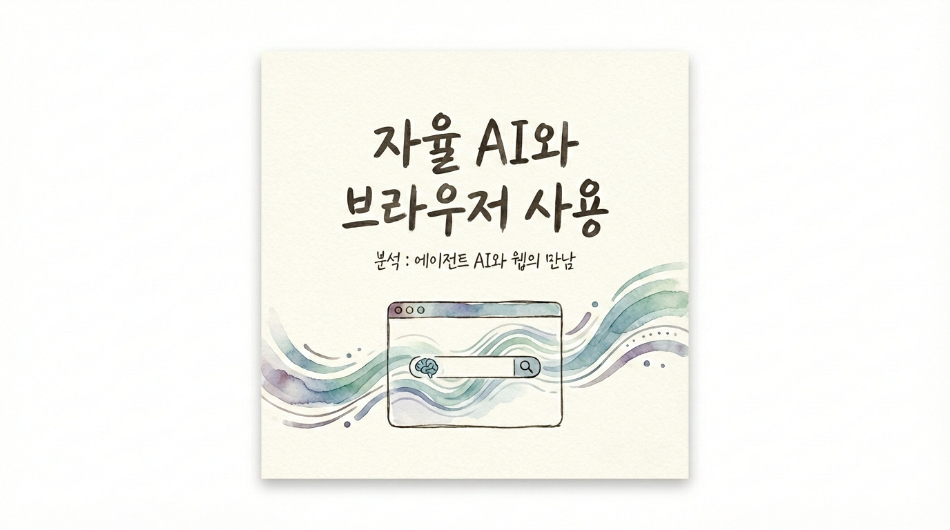 챗봇을 넘어선 '에이전틱 AI'와 '브라우저 유즈(Browser Use)' 대표 이미지