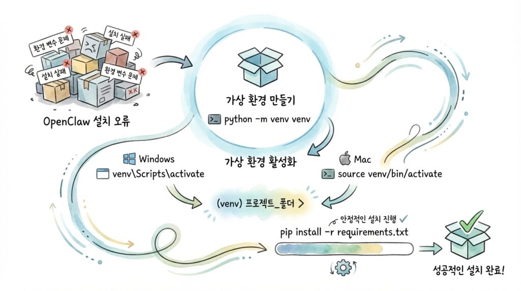 파이썬 가상환경 만들기