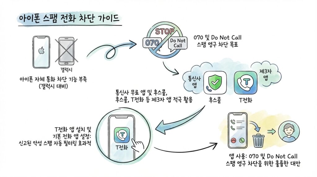 아이폰 유저를 위한 차단 꿀팁