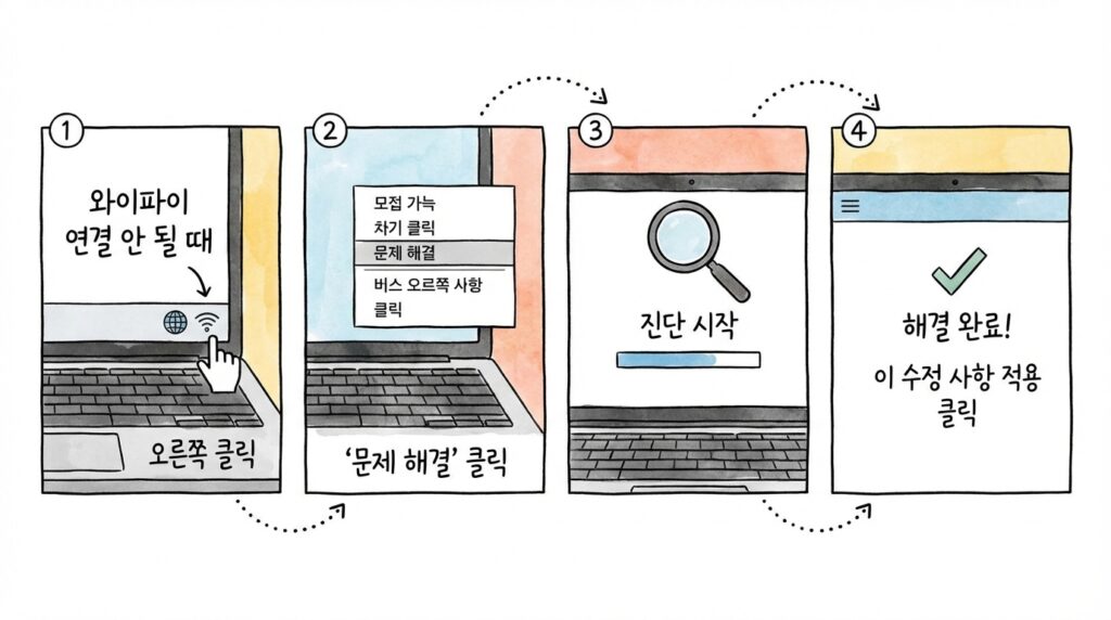 윈도우가 스스로 고치게 만들기
