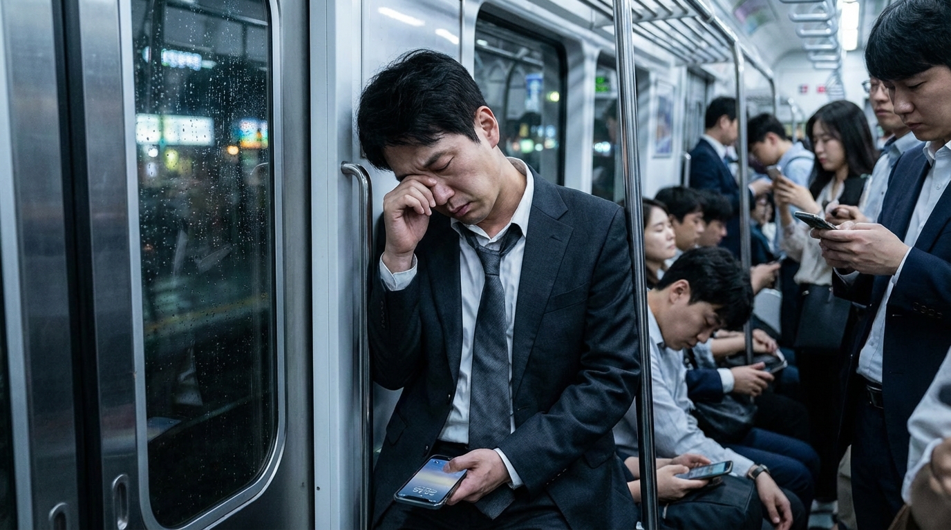 아침 스마트폰 뉴스 검색 메인 이미지
