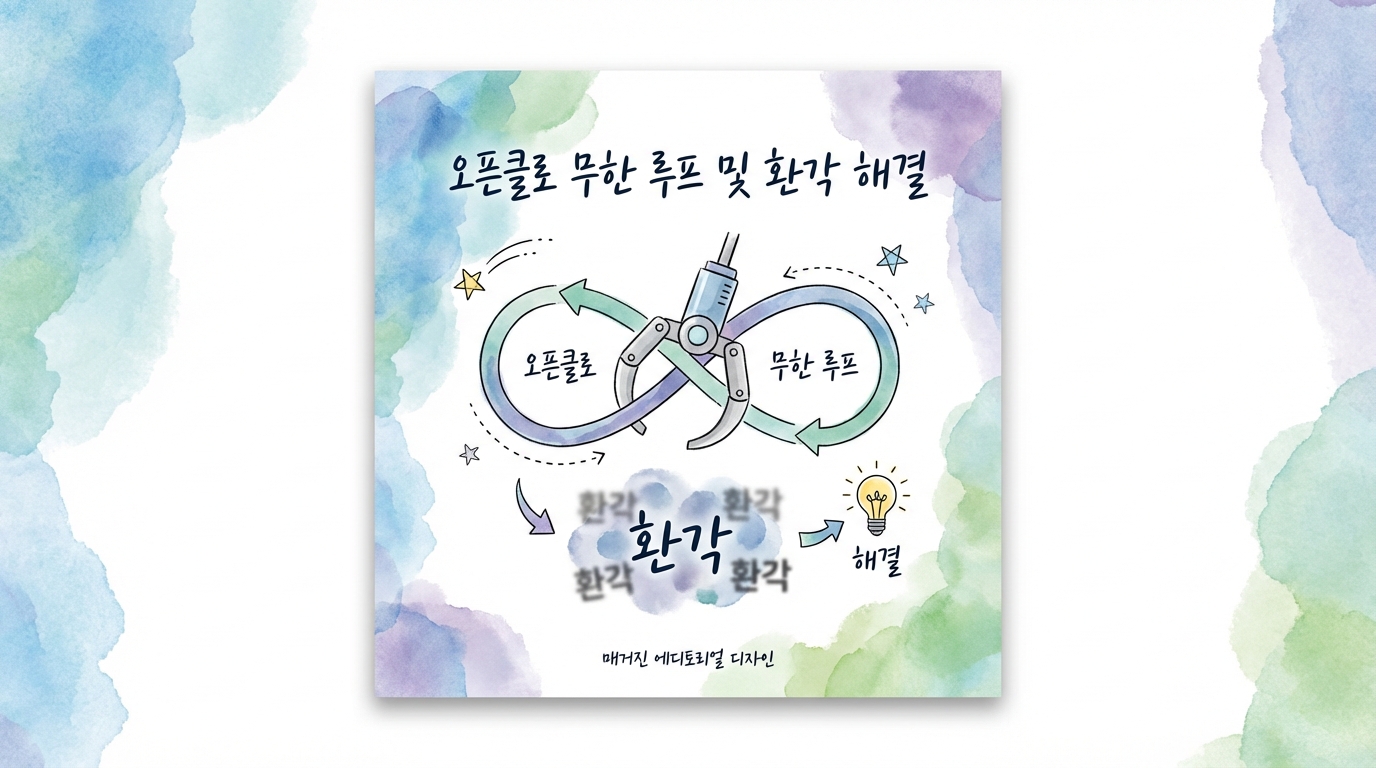 오픈클로 (OpenClaw) 무한 루프 (Infinite Loop) 및 환각 (Hallucination) 해결